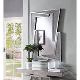 Noralie Mirrored & Faux Diamonds Wall Decor Model 97571 By ACME Furniture